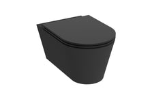 Load image into Gallery viewer, ICON round slim-line soft close seat &amp; cover (for 83115.MB &amp; 83117.MB) - Matte Black
