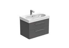 Load image into Gallery viewer, AUSTEN 72cm 2 drawer wall mounted unit