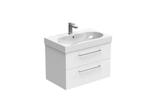 Load image into Gallery viewer, AUSTEN 72cm 2 drawer wall mounted unit