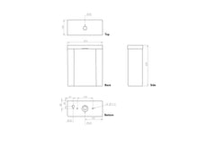 Load image into Gallery viewer, AUSTEN cistern (for 50070 &amp; 50077)
