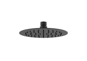 COS 200x2mm slim round shower head - Matte Black